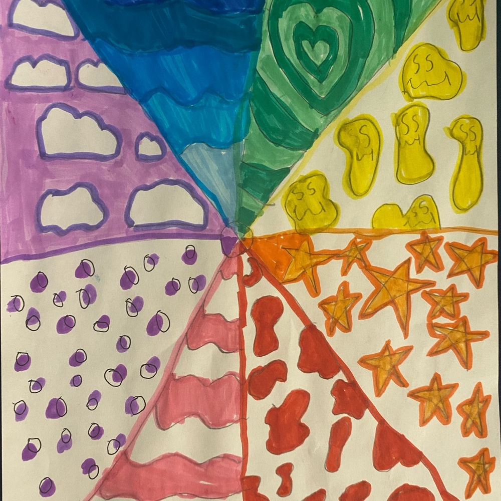 Colorful Abstract Art Print